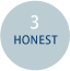 3 honest